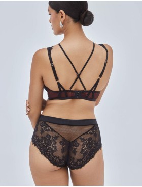 Трусы слипы Alles HEARTBEAT figi, Цвет: черный, Размеры: S, изображение 4