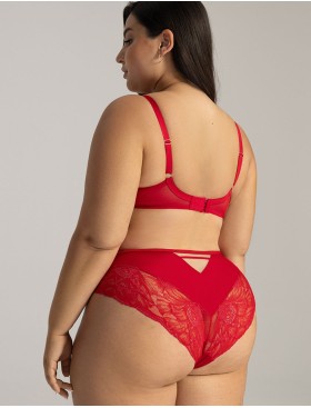 Трусы бразилиана Ava GRACE 2157 brazilian barbados, Цвет: красный, Размеры: S, изображение 4