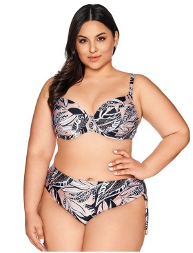 Бюстгальтер пляжный поролоновый Ava SK220 U latte, Цвет: капучино, Размеры: 80F, изображение 6