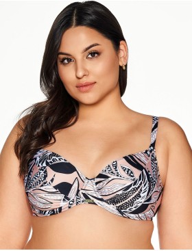 Мягкий купальный лиф Ava SK221 M latte, Цвет: капучино, Размеры: 75E, изображение 5