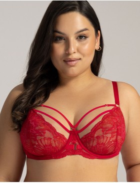 Бюстгальтер мягкий Ava VENUS 1824/1 M barbados, Цвет: красный, Размеры: 65G, изображение 5