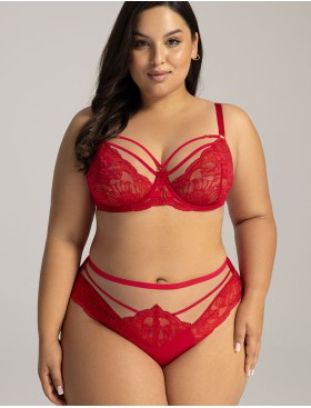 Трусы слипы Ava VENUS 1824/1 figi barbados, Цвет: красный, Размеры: S, изображение 3