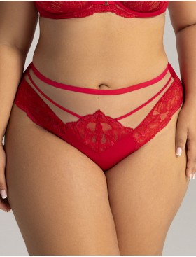 Трусики бразилиана Ava VENUS 1824/1 brazilian barbados, Цвет: красный, Размеры: S