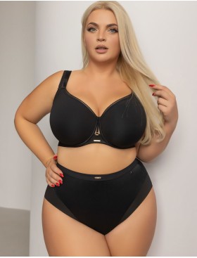 Трусы высокие Kris Line SIMPLE high waist, Цвет: черный, Размеры: M, изображение 3