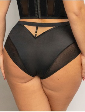 Трусы высокие Kris Line SIMPLE high waist, Цвет: черный, Размеры: M, изображение 2