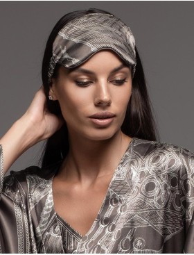 Повязка для глаз Mia-Amore AISHA 4320, Цвет: шоколад, Размеры: UN