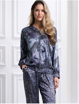 Комплект бомбер со штанами Mia-Amore AMAZONKA 8664 дельфин, Цвет: дельфин, Размеры: 3XL