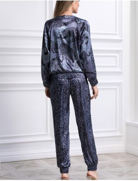 Комплект бомбер со штанами Mia-Amore AMAZONKA 8664 дельфин, Цвет: дельфин, Размеры: 3XL, изображение 3