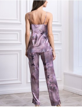 Шелковый комплект тройка Mia-Amore AURORA 3638, Цвет: античная роза, Размеры: M, изображение 4