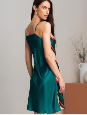 Шёлковая сорочка с полосами Mia-Amore BRIANNA 4330, Цвет: мультицвет, Размеры: 3XL, изображение 2