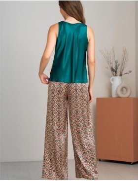 Шёлковый комплект тройка Mia-Amore BRIANNA 4335, Цвет: мультицвет, Размеры: S, изображение 4