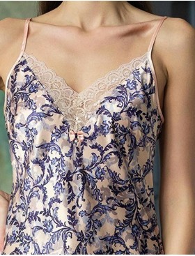 Короткая сорочка с узором Mia-Amore CAROL 7381, Цвет: мультколор, Размеры: S, изображение 4