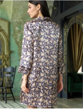 Домашняя рубашка-халат Mia-Amore CAROL 7387, Цвет: мультколор, Размеры: XL, изображение 3