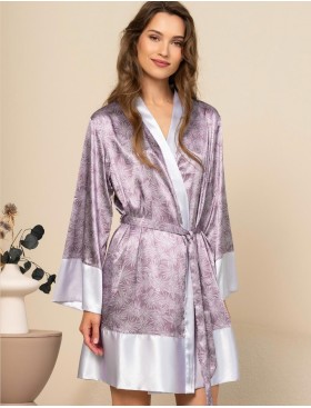 Халат-кимоно из натурального шёлка Mia-Amore ESENIA 4353, Цвет: мультицвет, Размеры: L/XL