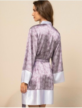 Халат-кимоно из натурального шёлка Mia-Amore ESENIA 4353, Цвет: мультицвет, Размеры: L/XL, изображение 2