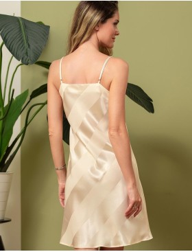 Атласная сорочка Mia-Amore ILONA 7540 шампань, Цвет: шампань, Размеры: M, изображение 2