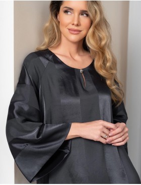 Домашняя туника Mia-Amore ILONA 7541 графит, Цвет: графит, Размеры: L/XL, изображение 4