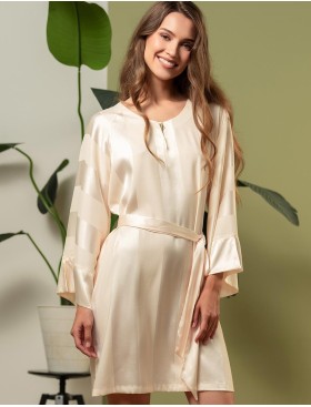 Домашняя туника Mia-Amore ILONA 7541 шампань, Цвет: шампань, Размеры: L/XL, изображение 4