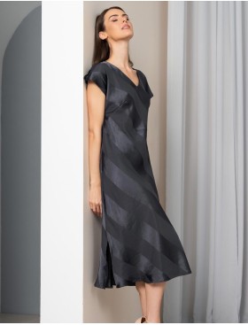 Домашнее платье туника Mia-Amore ILONA 7548 графит, Цвет: графит, Размеры: M, изображение 3