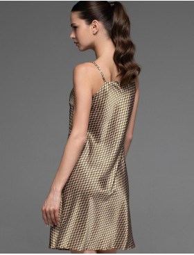 Атласная сорочка с узором Mia-Amore INNA 7520, Цвет: мультколор, Размеры: L, изображение 2