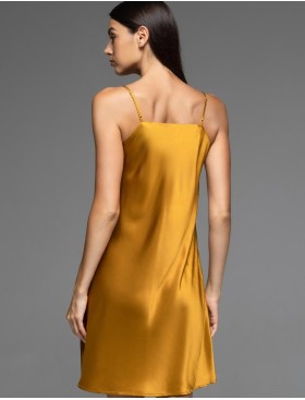 Сорочка атласная Mia-Amore INNA 7521, Цвет: бронзовый, Размеры: 3XL, изображение 2