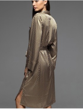 Домашняя рубашка-халат Mia-Amore INNA 7527, Цвет: мультколор, Размеры: XL, изображение 2