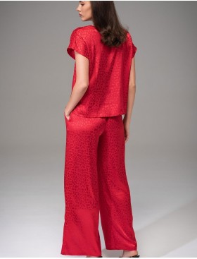 Атласный костюм Mia-Amore JOANNA 7316 красный, Цвет: красный, Размеры: L, изображение 3