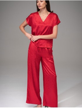 Атласный костюм Mia-Amore JOANNA 7316 красный, Цвет: красный, Размеры: L, изображение 2