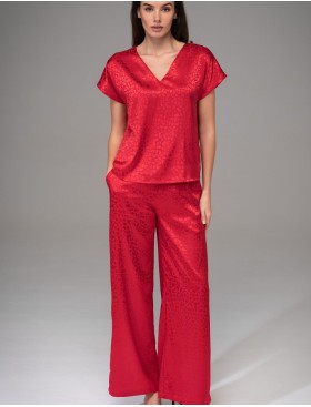 Атласный костюм Mia-Amore JOANNA 7316 красный, Цвет: красный, Размеры: L, изображение 4