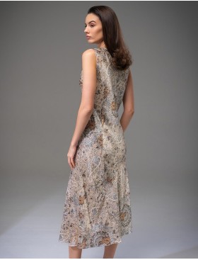 Длинная сорочка из шёлка Mia-Amore LIVIA 4495, Цвет: мультицвет, Размеры: 5XL, изображение 2