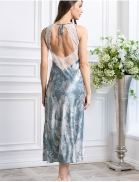 Сорочка с кружевной спинкой Mia-Amore NINELLE 4258 мятный, Цвет: мятный, Размеры: L