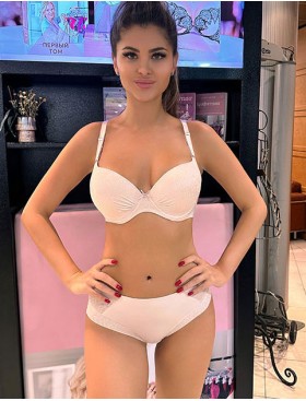 Бюстгальтер пуш-ап гель Albina L TRIUMPH 1771 пион, Цвет: пион, Размеры: 80D, изображение 4