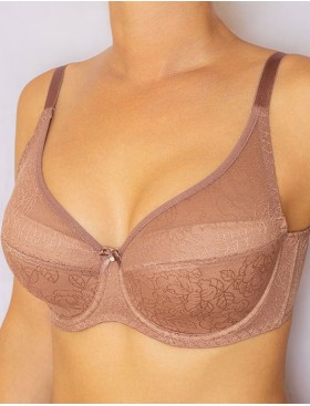 Бюстгальтер на поролоне Albina L TRIUMPH 8089 кофейно-розовый, Цвет: кофейно-розовый, Размеры: 75G