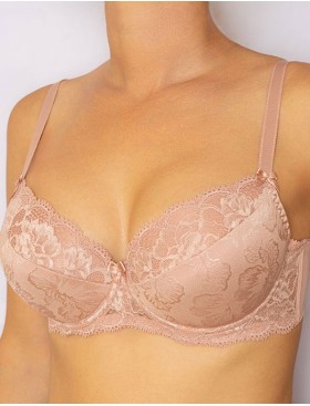 Бюстгальтер пуш-ап Albina L COMFORT 6075 античная роза, Цвет: античная роза, Размеры: 75E