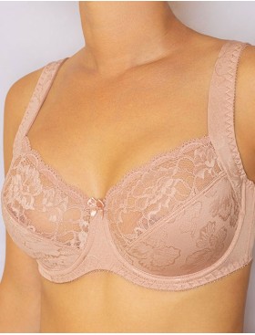 Мягкий бюстгальтер с подкроем Albina L COMFORT 7008 античная роза, Цвет: античная роза, Размеры: 100B