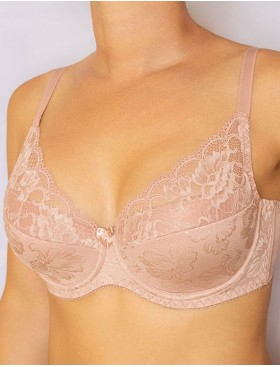 Бюстгальтер с поролоном Albina L COMFORT 8085 античная роза, Цвет: античная роза, Размеры: 75G