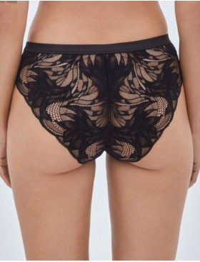 Ажурные трусики бразилиана Alles BOUDOIR Braziliany black, Цвет: черный, Размеры: S, изображение 2