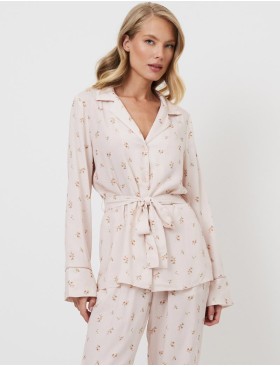 Пижама женская с брюками Aruelle FREESIA, Цвет: пудровый, Размеры: S