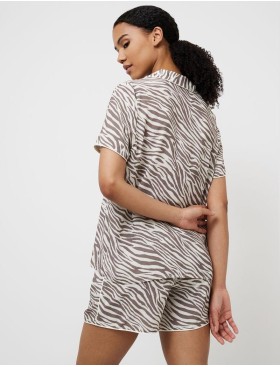 Пижама женская с шортами Aruelle MANUELA, Цвет: капучино, Размеры: S, изображение 2