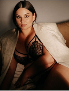 Бюстгальтер бралетт Ava HARMONY 2146 M black, Цвет: черный, Размеры: 70I, изображение 8