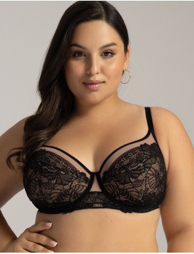 Бюстгальтер полупоролон Ava HARMONY 2145 PU black, Цвет: черный, Размеры: 90C, изображение 5