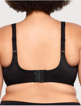 Бюстгальтер минимайзер Glamorise GI9003 черный, Цвет: черный, Размеры: 100H, изображение 2