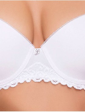 Бюстгальтер балконет Leilieve DESIDERI 3744 bianco, Цвет: bianco (белый), Размеры: 70D, изображение 3