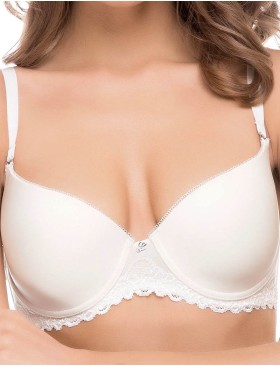 Бюстгальтер балконет Leilieve DESIDERI 3744 seta, Цвет: seta (молочный), Размеры: 70C