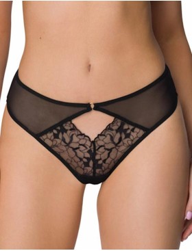 Женские стринги MAT ELARA S-3910-4 Black, Цвет: черный, Размеры: S