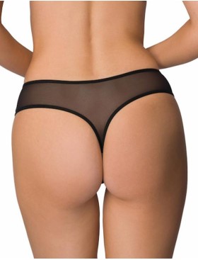 Женские стринги MAT ELARA S-3910-4 Black, Цвет: черный, Размеры: S, изображение 2