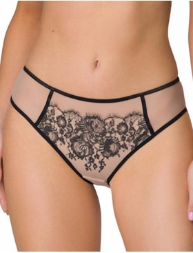 Трусы слипы MAT FRANCES F-3804-5 Beige-Black, Цвет: бежевый, Размеры: S