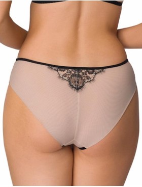 Трусы слипы MAT FRANCES F-3804-5 Beige-Black, Цвет: бежевый, Размеры: S, изображение 2