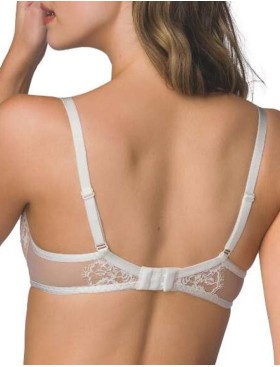 Бюстгальтер балконет пуш-ап MAT FRANCES M-3804-11 Beige-Milk, Цвет: молоко, Размеры: 70D, изображение 2