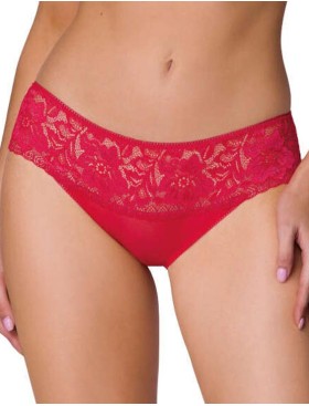 Кружевные трусики слипы MAT HANNAH F-0115-5 Red, Цвет: красный, Размеры: S